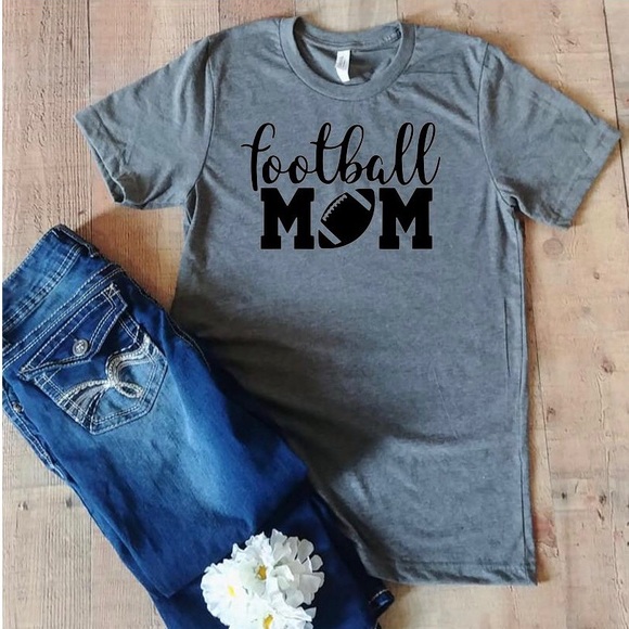 Bella Canvas Tops - 🏈  Football mom tee 🏈